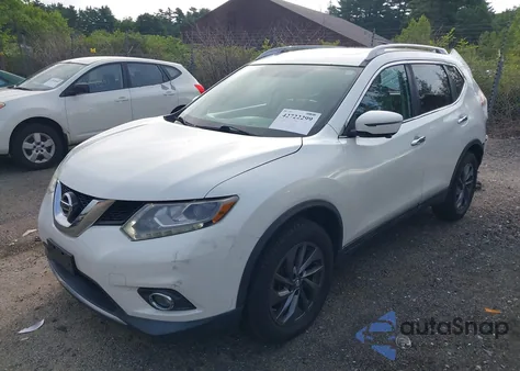 2016 Nissan Rogue S/Sl/Sv из США, поврежденный, VIN 5N1AT2MV8GC783781